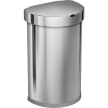 Load image into Gallery viewer, Semi-round sensor trash can with liner pocket  110  simplehuman
