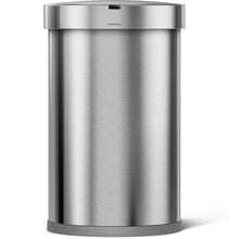 Load image into Gallery viewer, Semi-round sensor trash can with liner pocket  110  simplehuman
