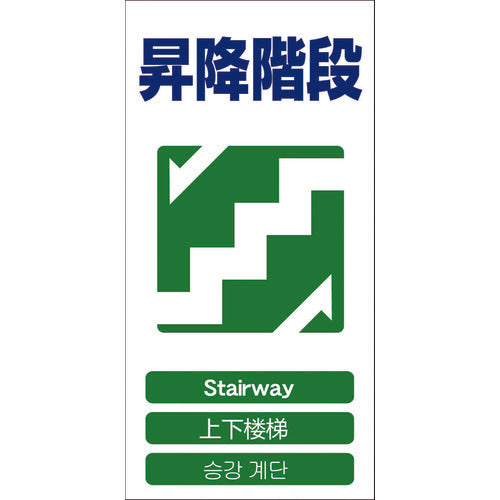 Safety Signs with 4 Languages  1146-1113-20  GREEN CROSS