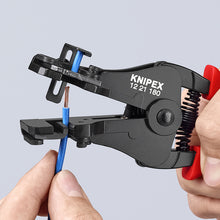 Load image into Gallery viewer, Insulation Strippers with Shaped Blades  1221-180  KNIPEX
