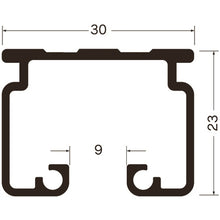 Load image into Gallery viewer, Medium-size Curtain Rail (Aluminum)  12L20BL  OKADA
