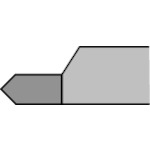 Load image into Gallery viewer, Carbide Brazed Tool for Lathes  M20 13-4  SANWA
