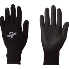 Load image into Gallery viewer, PU Palm Coated Gloves Chemi Soft Black  1550-3P-M  ATOM
