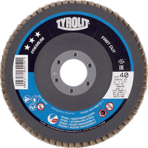 Flap Disc Fast Cut  160254  TYROLIT