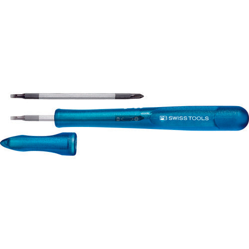 Screwdriver with Interchangable Blade  168-00BLUE  PB SWISS TOOLS