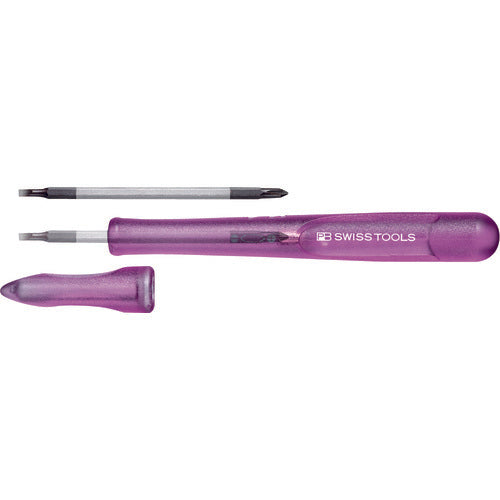 Screwdriver with Interchangable Blade  168-00PURPLE  PB SWISS TOOLS