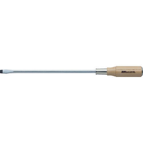 Tang-Through Screwdriver with Wood Handle  170-10-300  ANEX