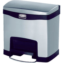 Load image into Gallery viewer, Slim Jim Step-On Stainless Steel Front Step Containers  1901982  Rubbermaid

