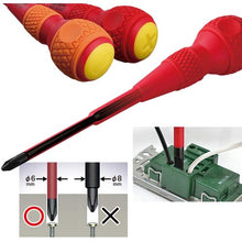 Load image into Gallery viewer, Ball Grip Insulated Screwdriver  200-6-1.0-150  VESSEL
