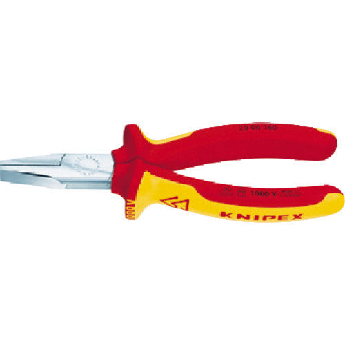 Insulated Flat Nose Plier  2006-160  KNIPEX