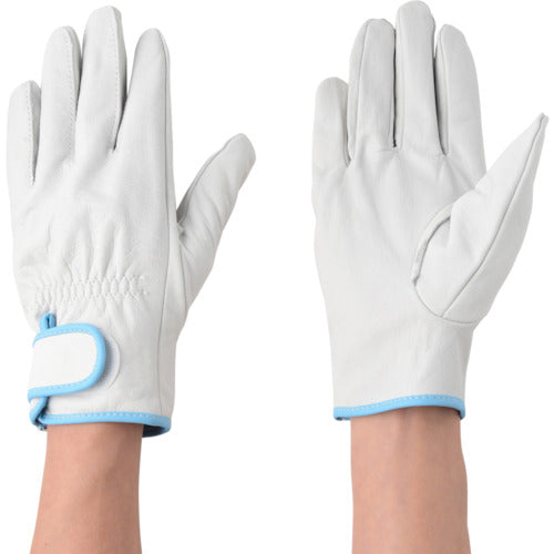 Crest Leather Glove With Velcro Size:L  2014-L  ATOM