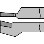 Load image into Gallery viewer, Carbide Brazed Tool for Lathes  M20 21-2  SANWA
