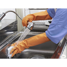 Load image into Gallery viewer, NR Long Thick-Gloves with Cotton Liner for Household  215-O-M  Towaron
