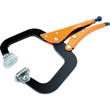 Load image into Gallery viewer, Locking C-clamp with Swivel Pad  224-14  Grip-on
