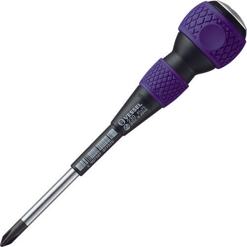 Ball-Grip Tang-Thru Screwdriver  230175  VESSEL