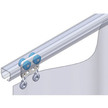 Load image into Gallery viewer, Wheel for Hanger Rail NIKO[[RU]]  23HE-2WH-CG  HELM HELLAS
