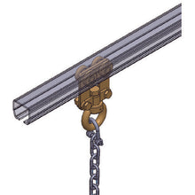 Load image into Gallery viewer, Wheel for Hanger Rail NIKO[[RU]]  23HE-4WHB-H  HELM HELLAS
