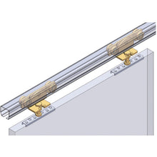 Load image into Gallery viewer, Wheel for Hanger Rail NIKO[[RU]]  24HE-4WHB  HELM HELLAS
