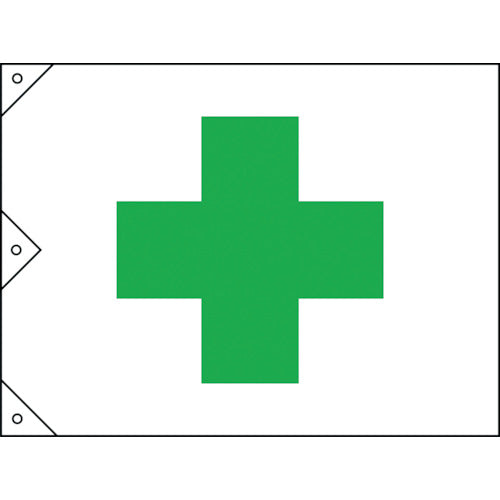 Flag  250022  GREEN CROSS