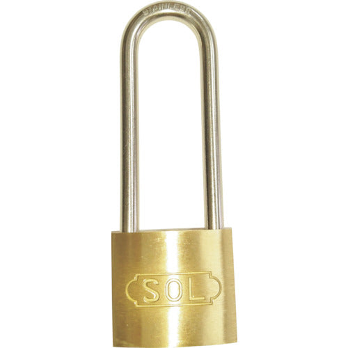 Stainless Steel Long String Cylinder Padlock  2500SSD35L  SOL