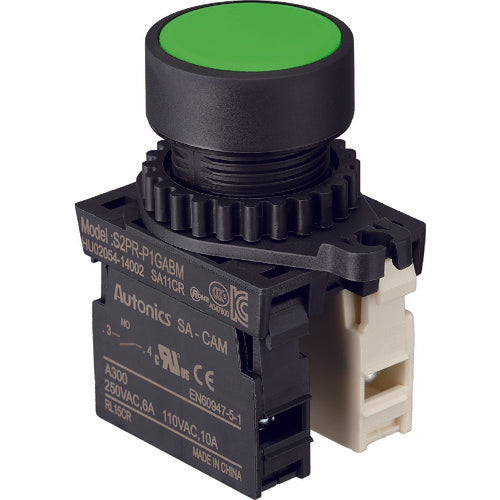 Push-Button Switch  25P-1A1BM-GN  TRUSCO