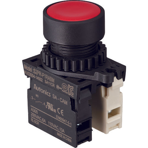 Push-Button Switch  25P-1A1BM-R  TRUSCO