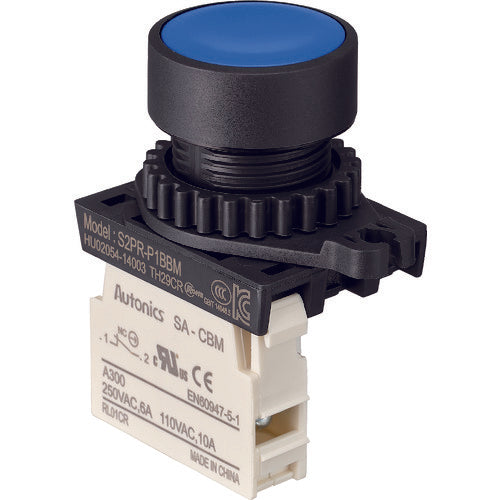 Push-Button Switch  25P-1BM-B  TRUSCO