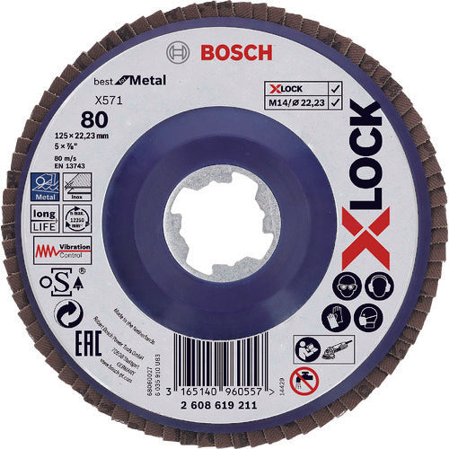 X-LOCK Flap Disc  2608619211  BOSCH