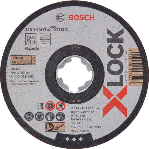 X-LOCK CUTTING WHEEL  2608619262  BOSCH