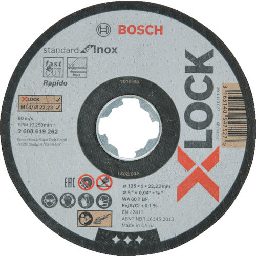 X-LOCK CUTTING WHEEL  2608619267  BOSCH