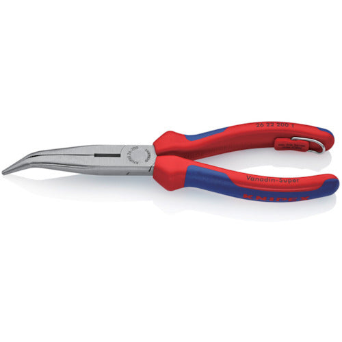 SNIPE NOSE SIDE CUTTING PLIERS  2622-200TBK  KNIPEX