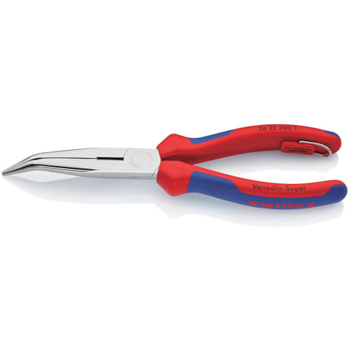 SNIPE NOSE SIDE CUTTING PLIERS  2625-200TBK  KNIPEX