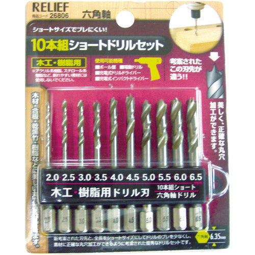 Drill Set  26806  RELIEF