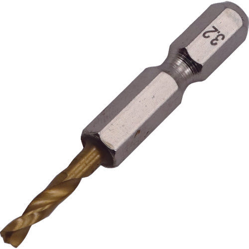 Hexagonal Shank Short Drill  00026844  MITSUTOMO