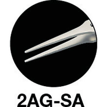 Load image into Gallery viewer, Acid-proof and Antimagnetic Swiss Tweeze type Tweezers  2AGSA  TRUSCO
