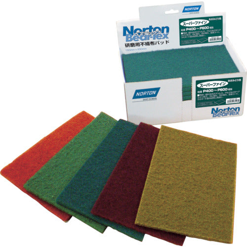 Norton BEAR-TEX[[RU]] Hand Pad  2BTPAD-120  NORTON