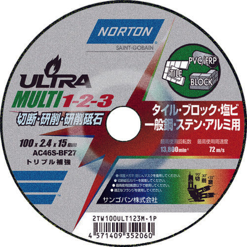 NORTON Multi Ultra 1-2-3  2TW100ULT123M-1P  NORTON