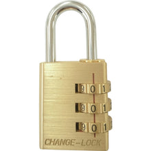 Load image into Gallery viewer, Combination Padlock Cbrass Body  300-20  SOL
