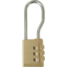 Load image into Gallery viewer, Combination Padlock Cbrass Body  300-30L  SOL
