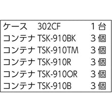 Load image into Gallery viewer, Vanlack[[RU]] Case with Containers  304CF-SK15SET  TRUSCO
