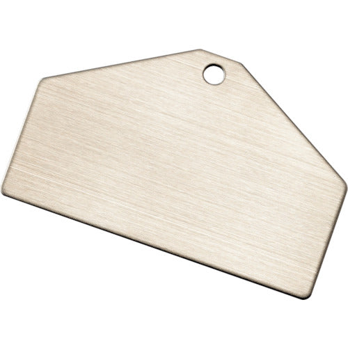 Aluminum Pentagonal Tags  306003  GREEN CROSS