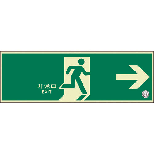 Emergency Exit Guidance Sign Passageway  319-61B  UNIT