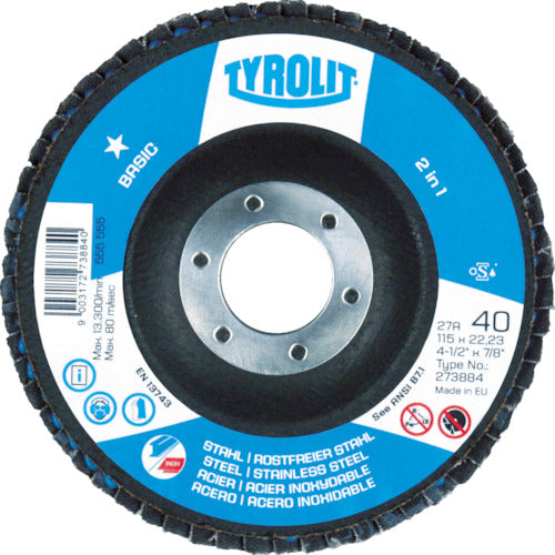 Flap Disc Basic Grade  34023530  TYROLIT