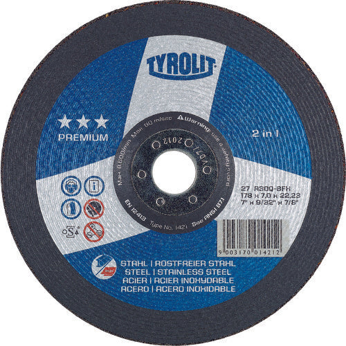 Cutting Wheel(Offset Type) Premium Line  34046131  TYROLIT