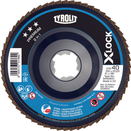 X-LOCK Flap Disc Premium Grade  34428311  TYROLIT