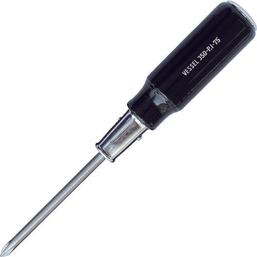 Tang-Through Screwdriver with Wood Handle  350-1-75  VESSEL