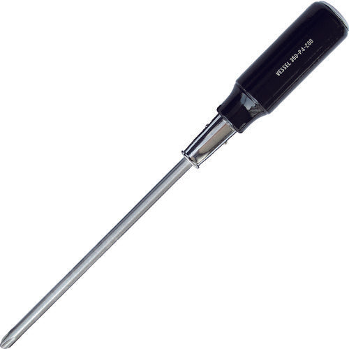 Tang-Through Screwdriver with Wood Handle  350-4-200  VESSEL