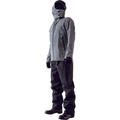 Swing Hood Rainsuit  3523GR-3L  KAWANISHI