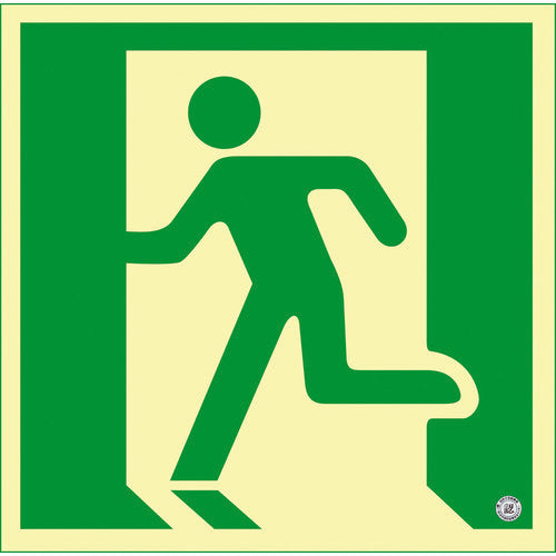 Emergency Exit Guidance Sign Passageway  360805  GREEN CROSS