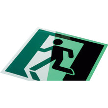 Load image into Gallery viewer, Emergency Exit Guidance Sign Passageway  360805  GREEN CROSS
